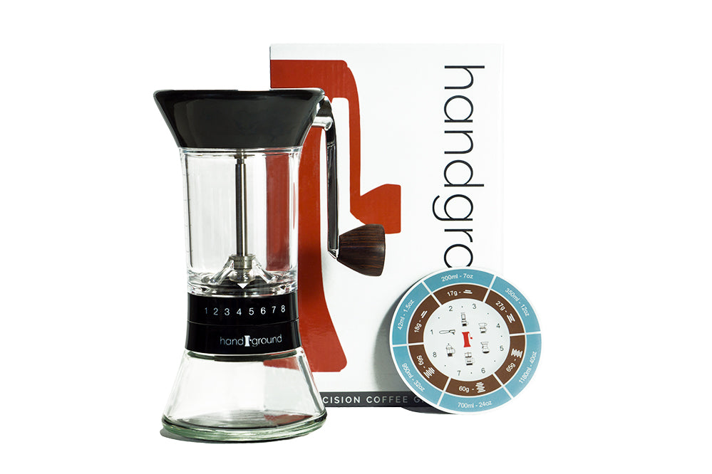 (UK Only) Handground Precision Manual Coffee Grinder: Black